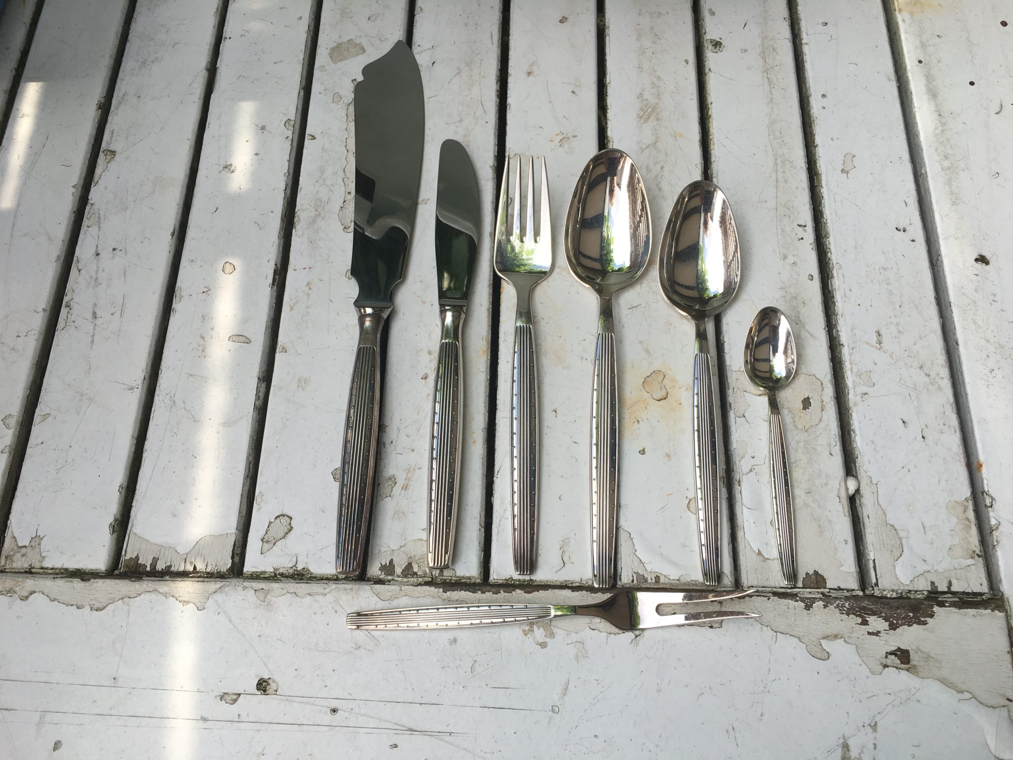 Capri bestik til 12 personer i alt 1700 kr