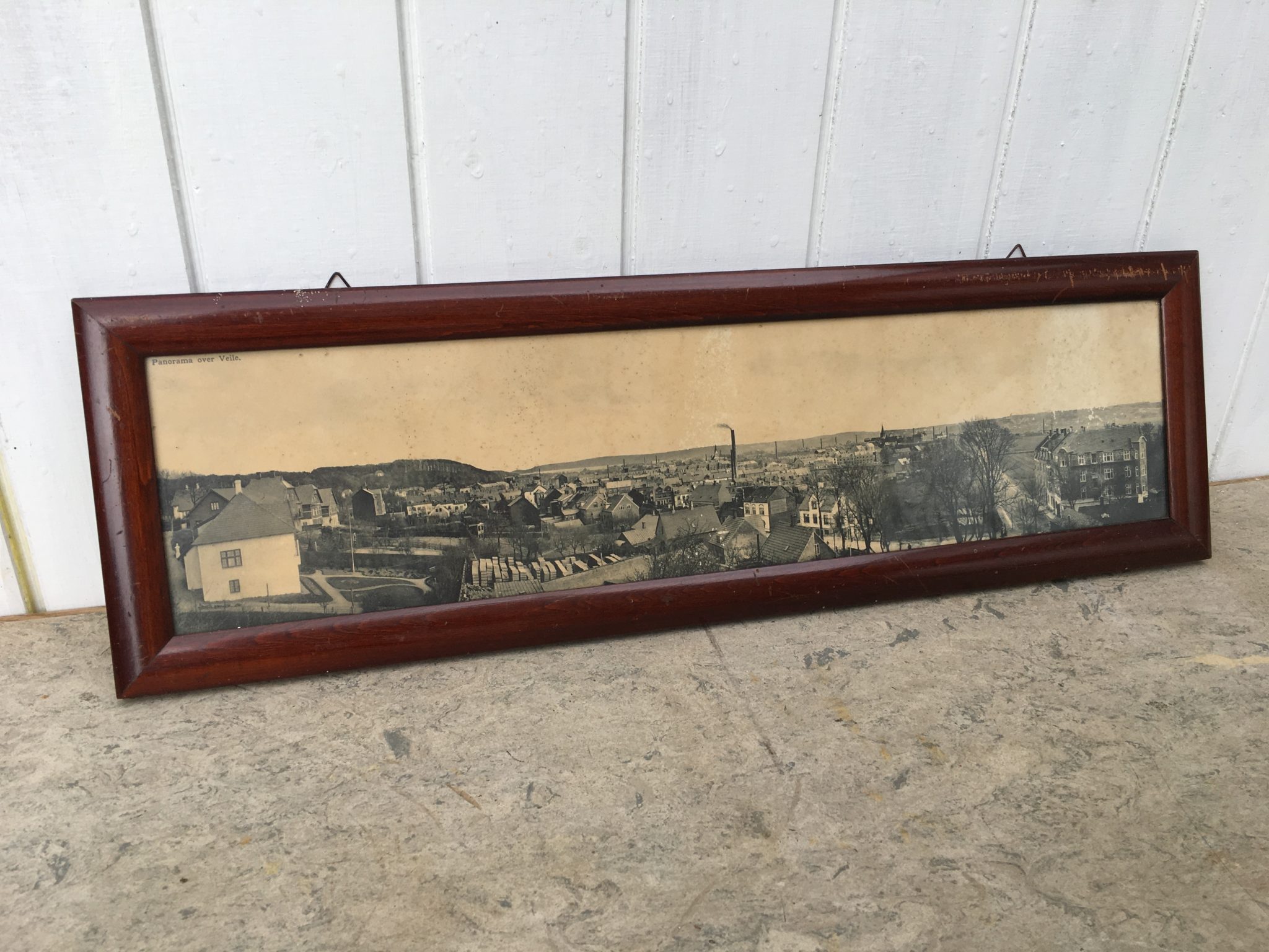 Vejle By, gammelt panoramafoto, pris 150 kr