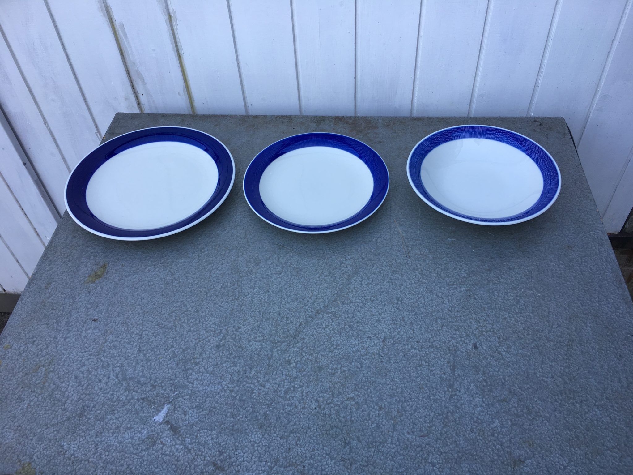 spisetallerkner pr stk 100 kr