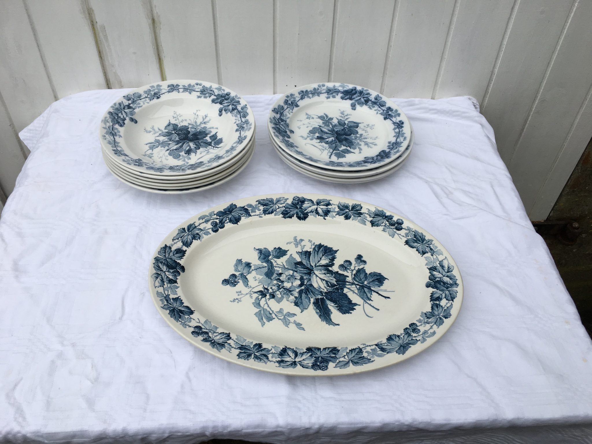 Brombær tallerkner pr. stk 50 kr