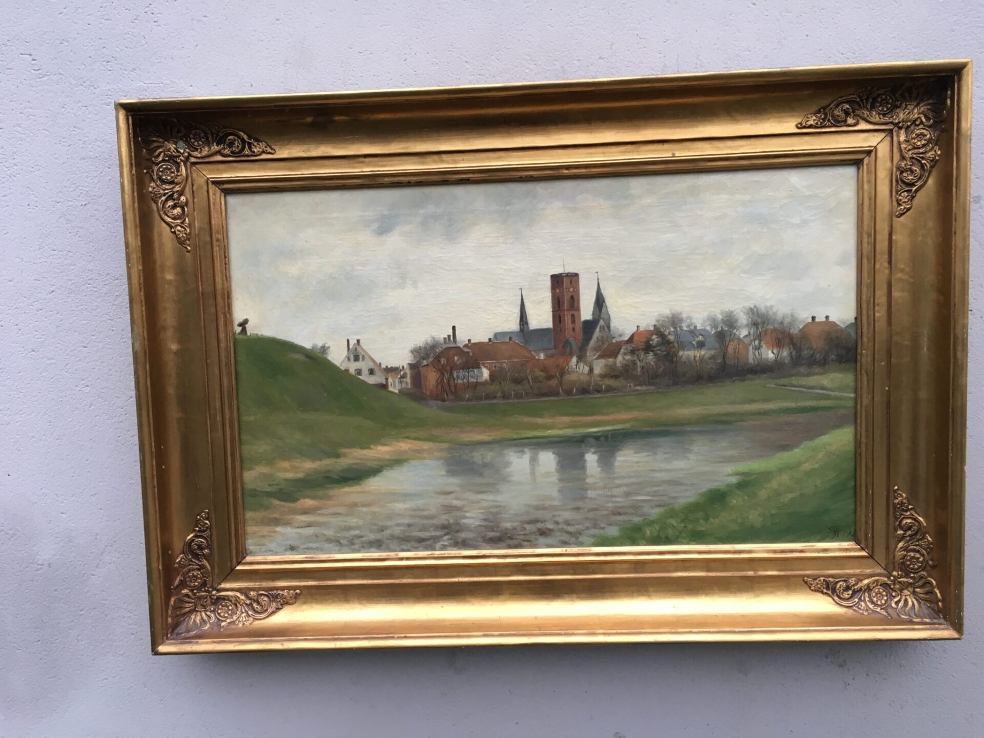 Parti fra Ribe, 2000 kr (Frederik William Wandahl)