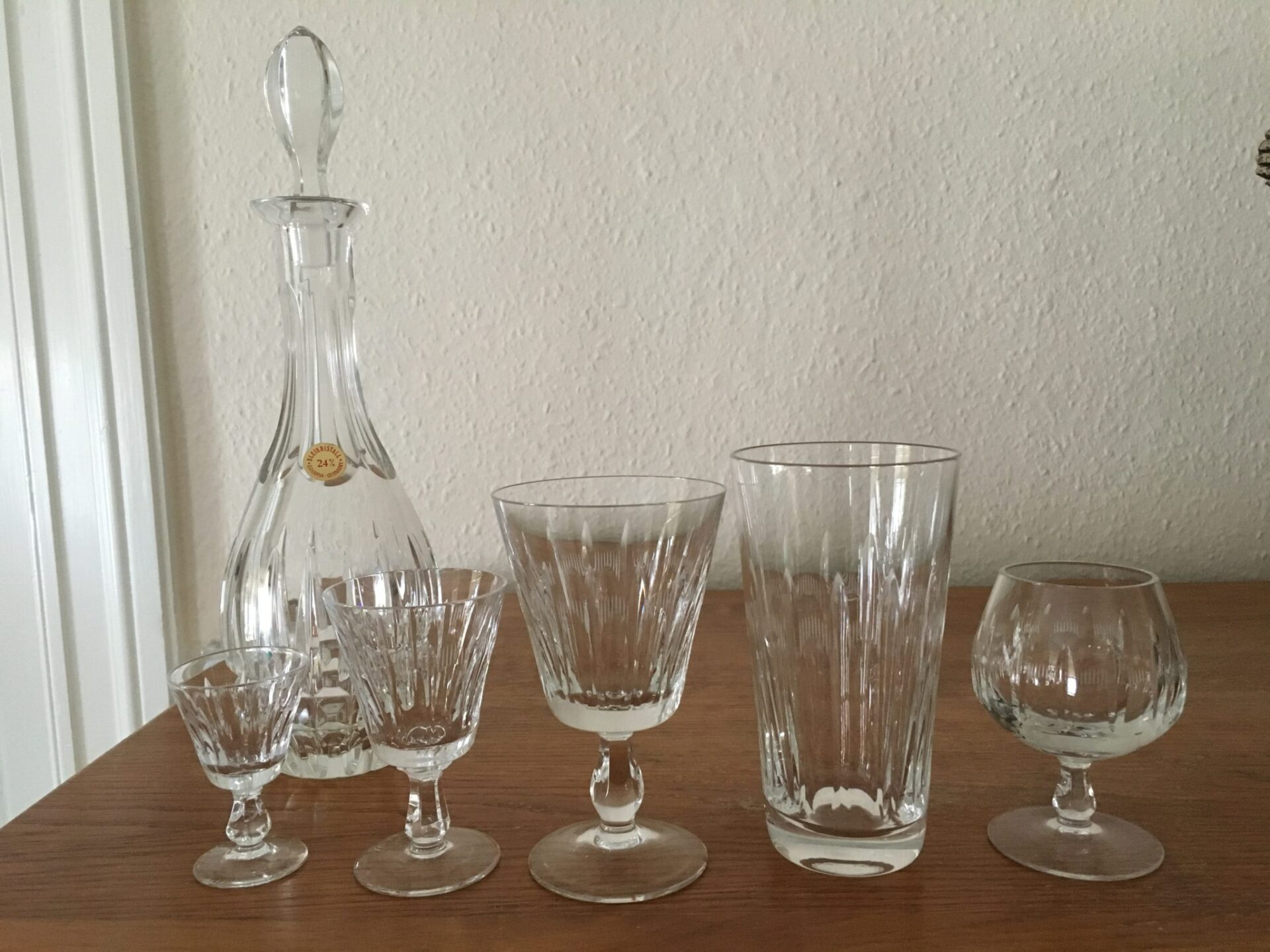 Orfeus, Krystalglas