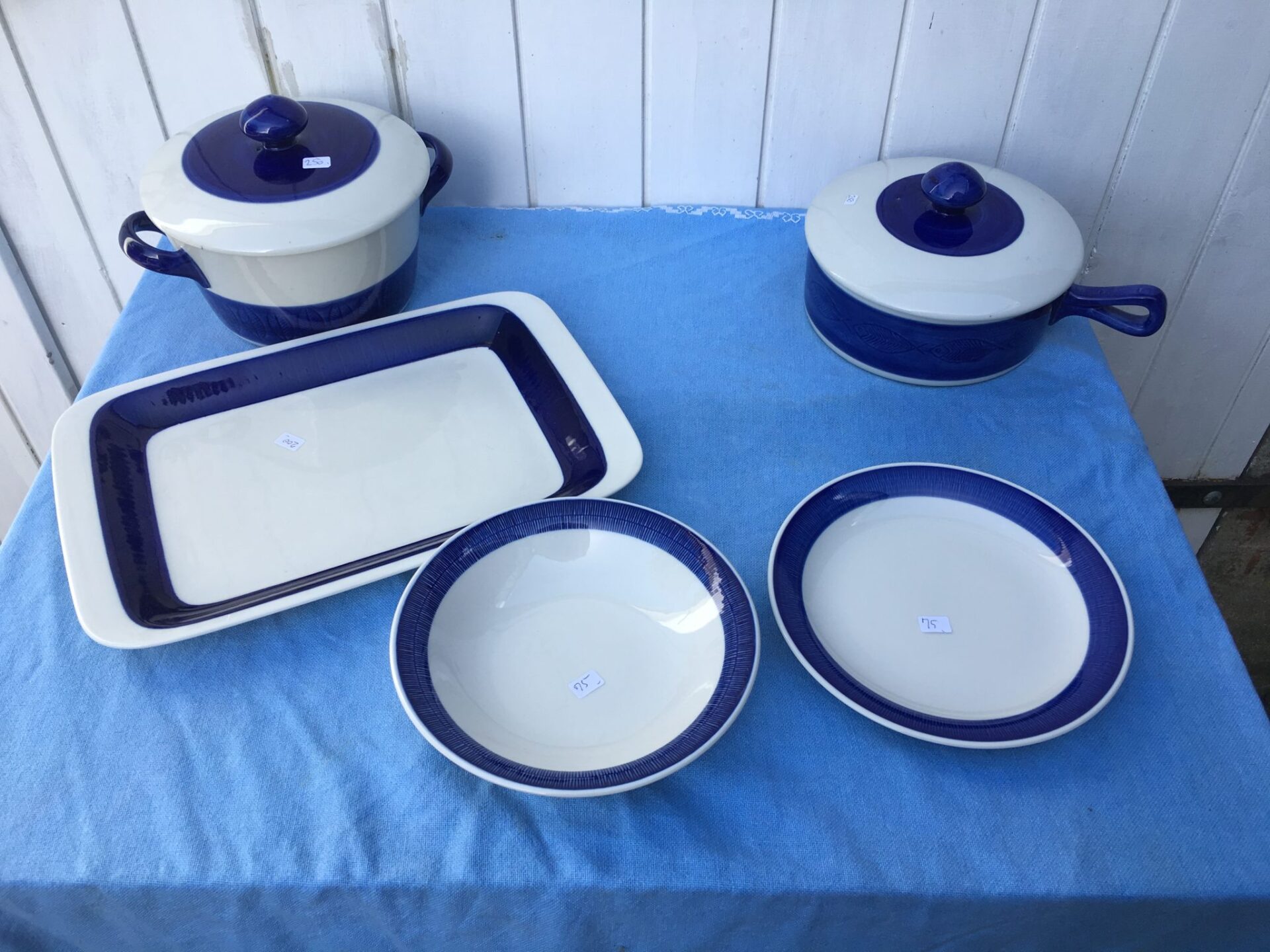 Koka tallerkner pr stk 75 kr