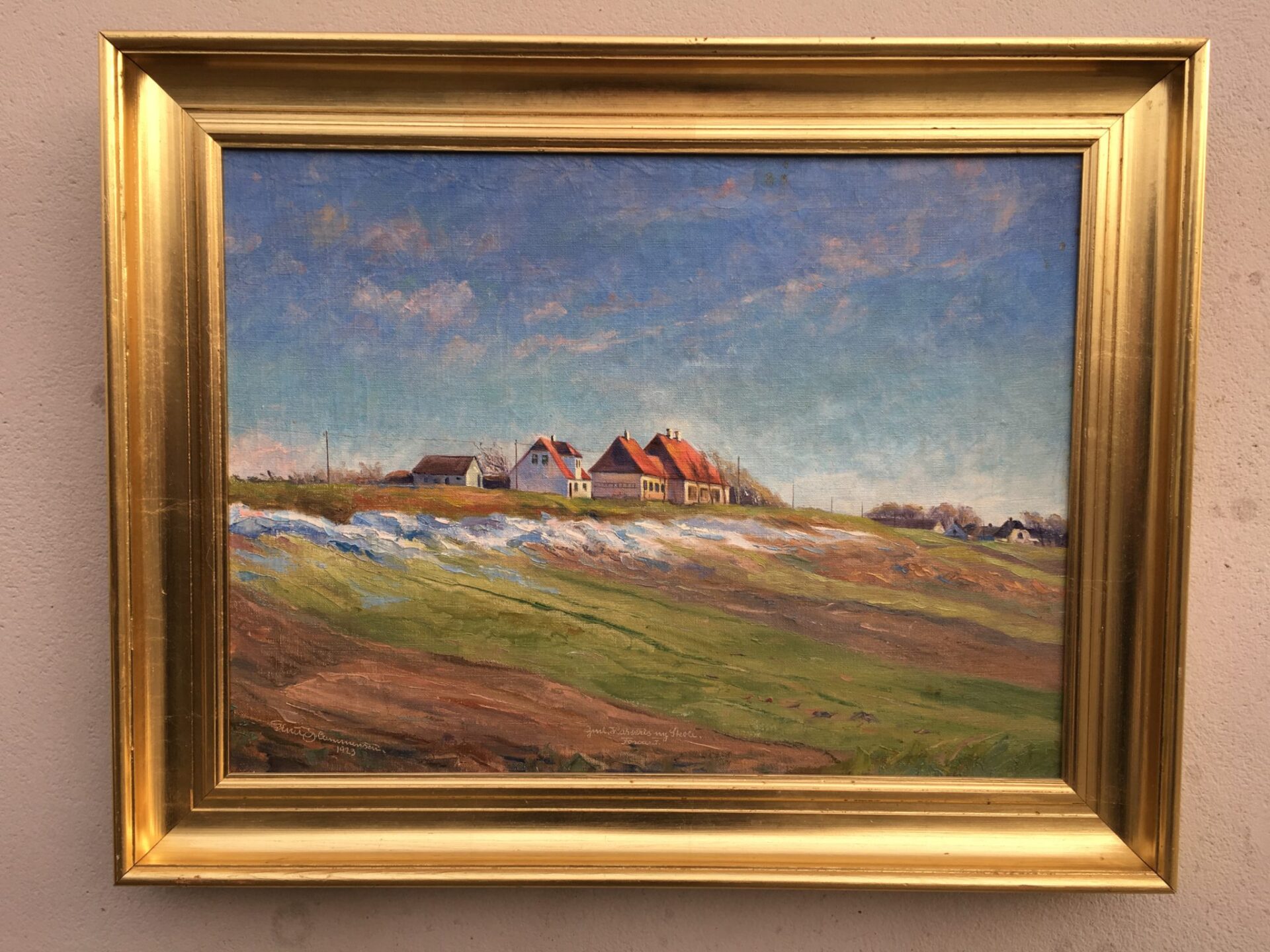 Gl. Hasseris Skole, Foråret 1923. Pris 400 kr