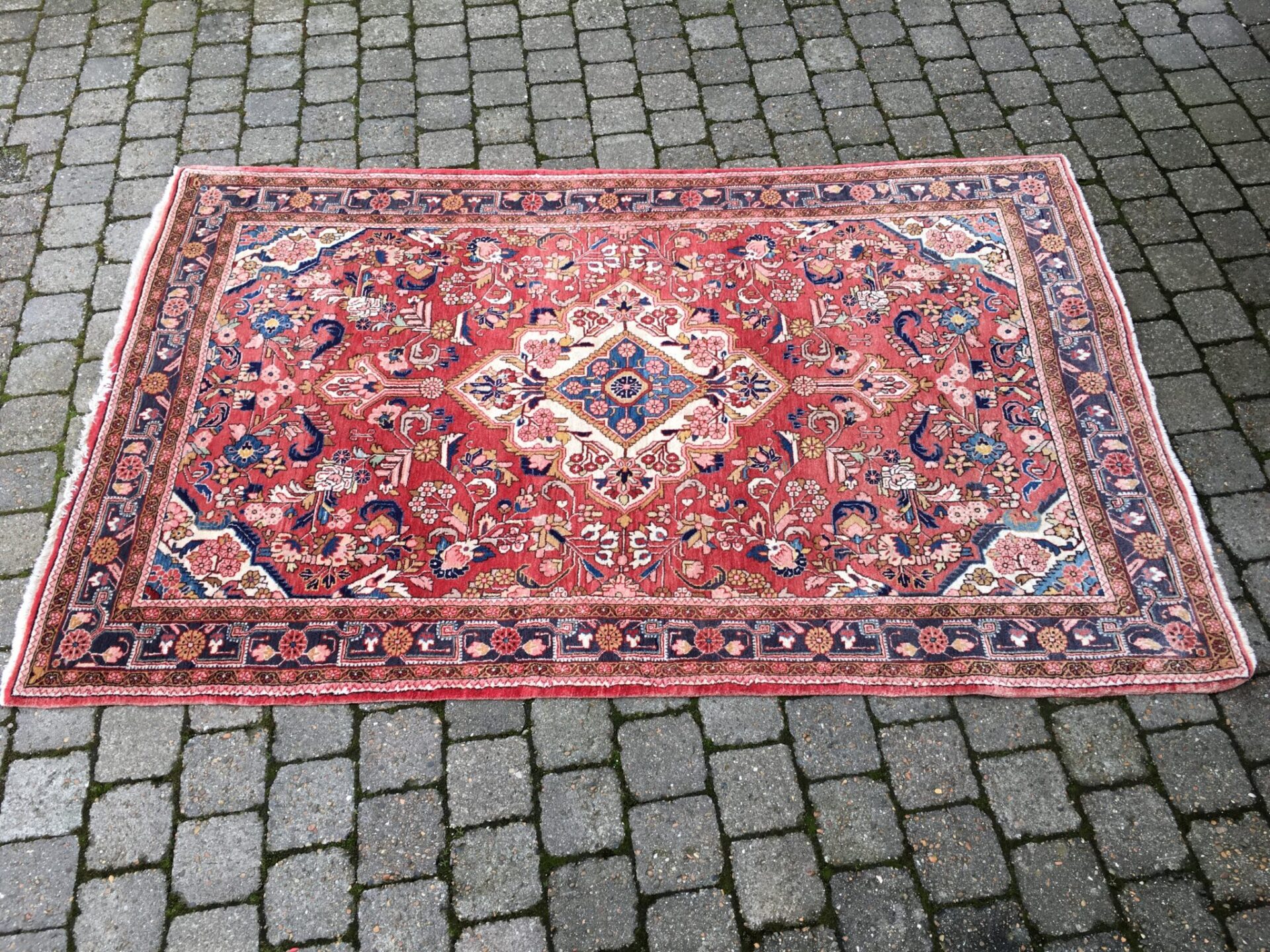 Ægte tæppe (Iran) 2,00x1,27 m, pris 1000kr