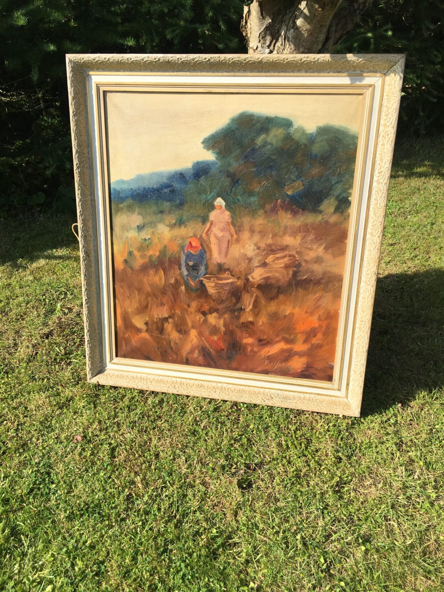 Bernhard Rolfsted, maleri,