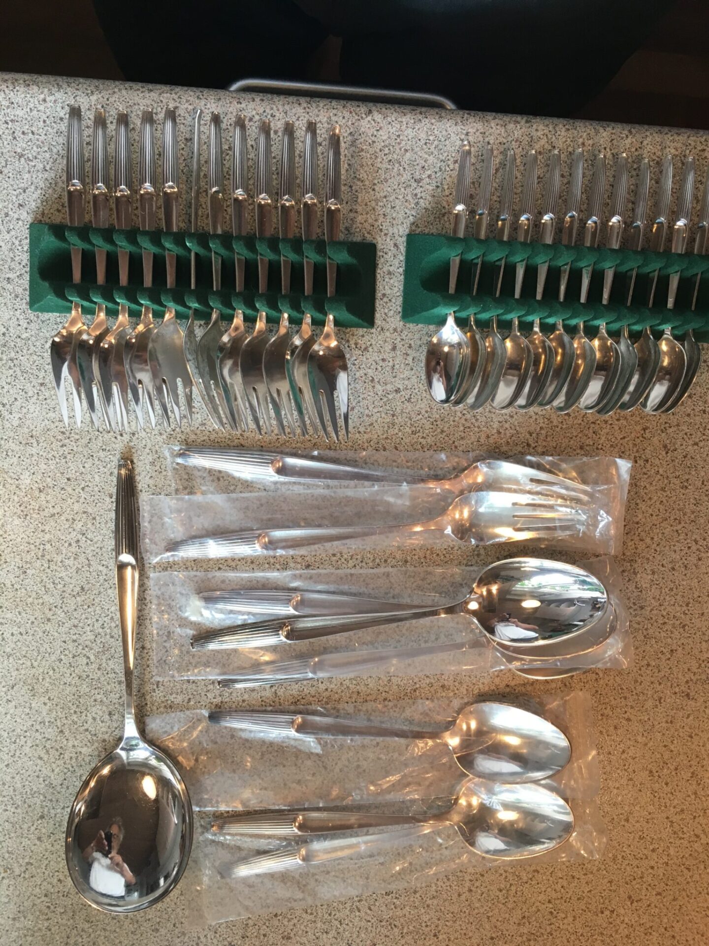 Eva, sølvbestik, stemplet 830 s, ubrugt.