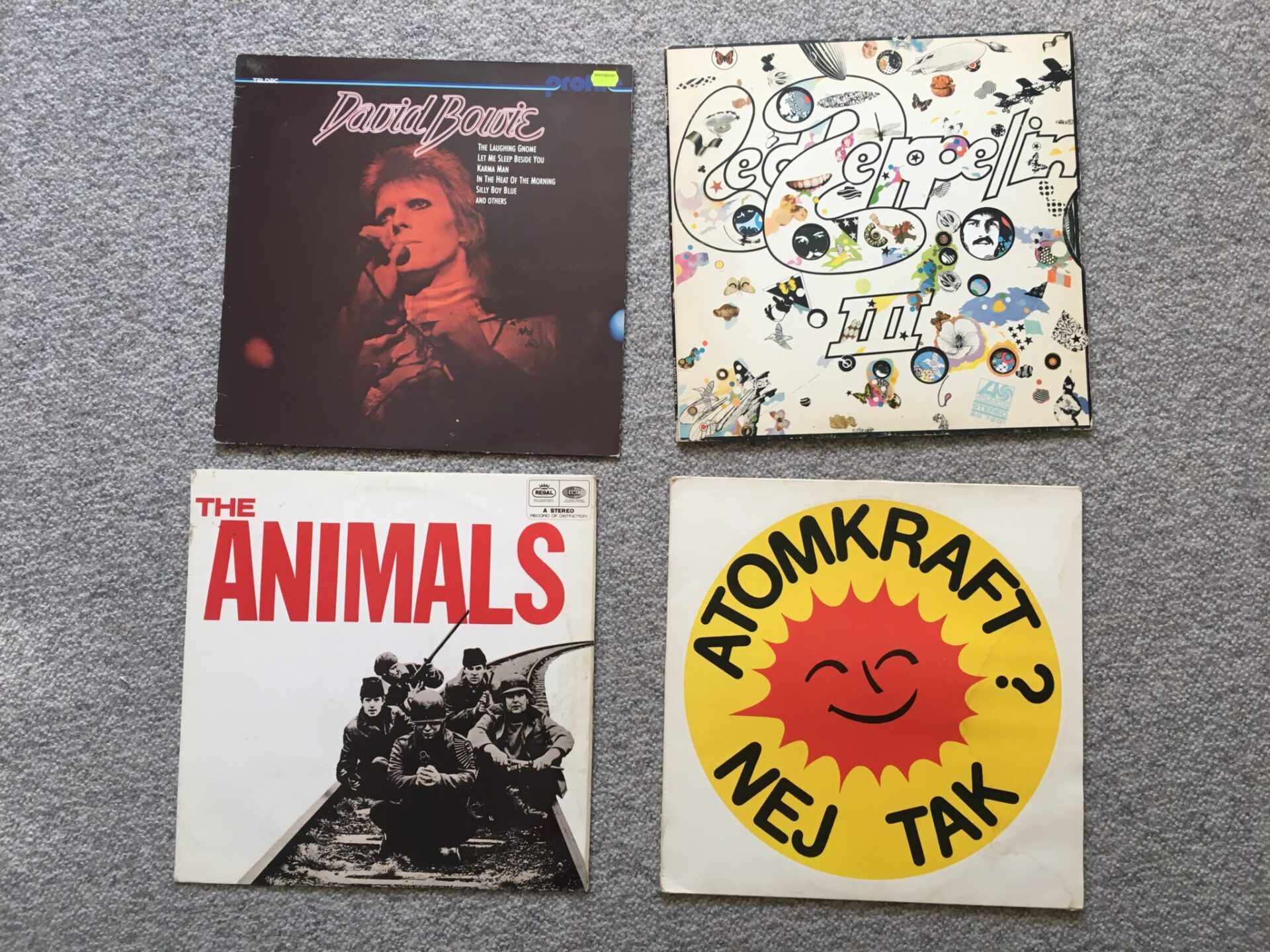 Retro LP-er pr stk 100 kr