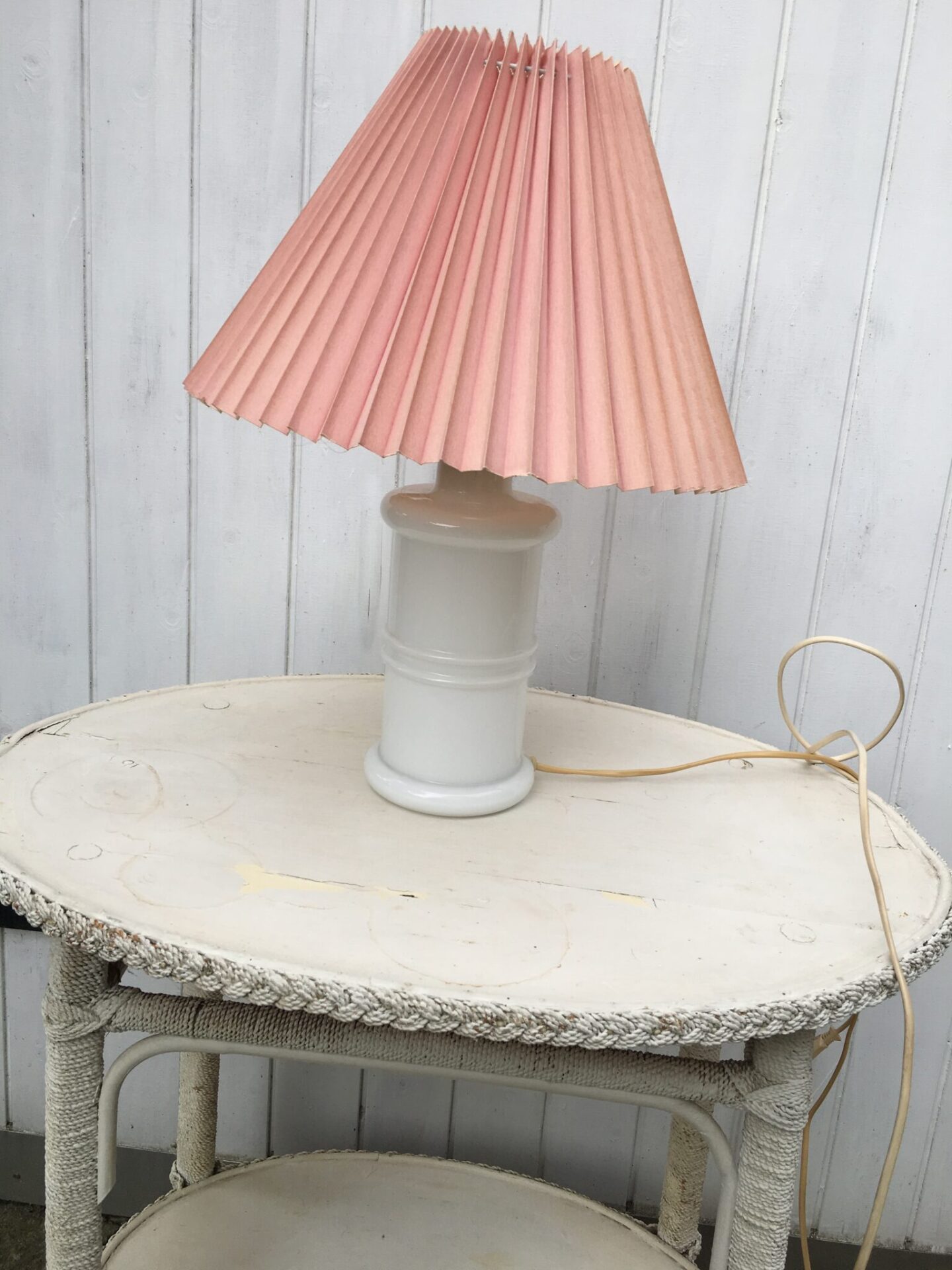 Holmegaard bordlampe, apotekerlampe, pris 800 kr
