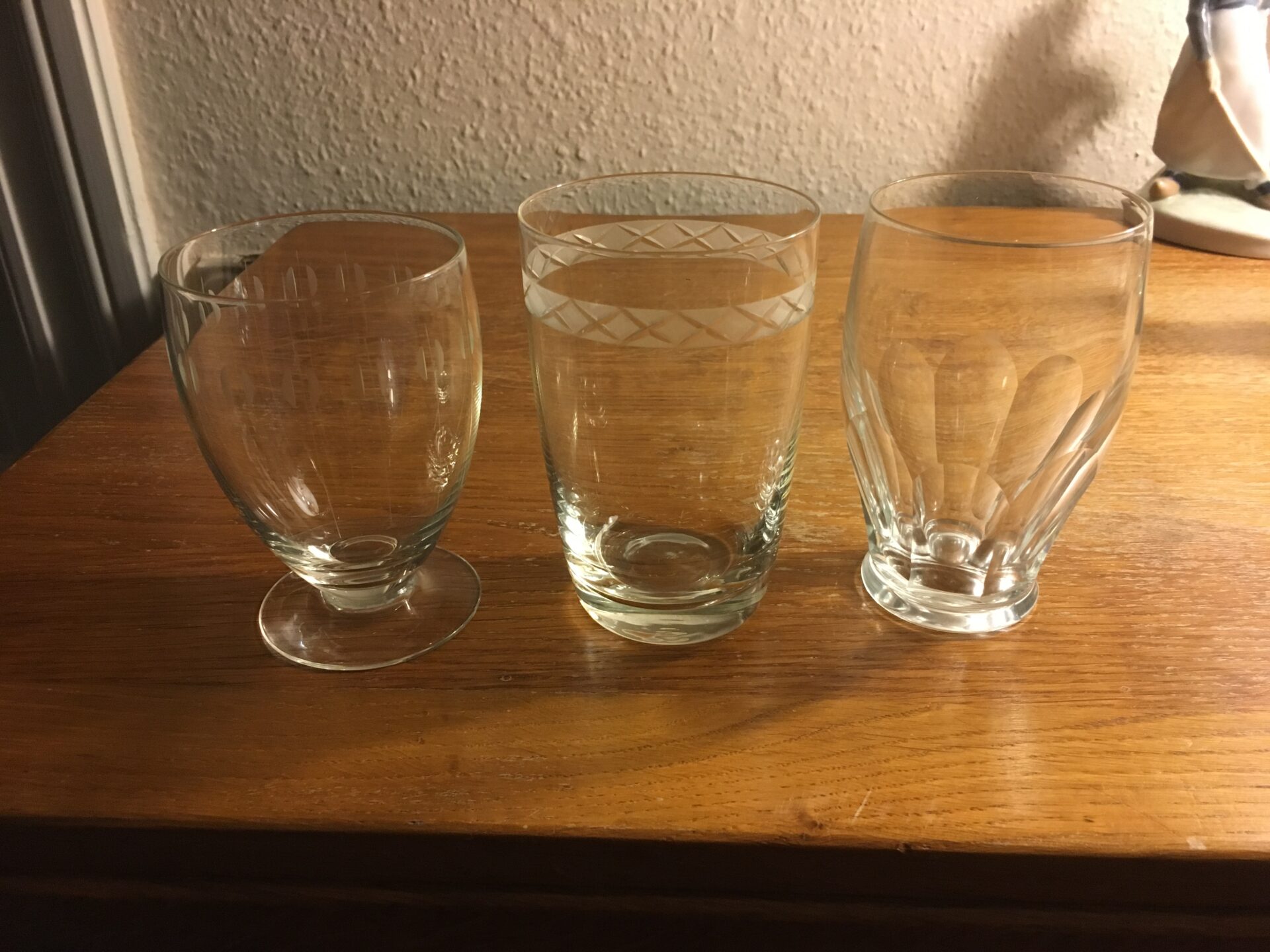 ølglas/vandglas, Kirsten Piil, Ejby, Windsor, pr. stk 40 kr (mange på lager)