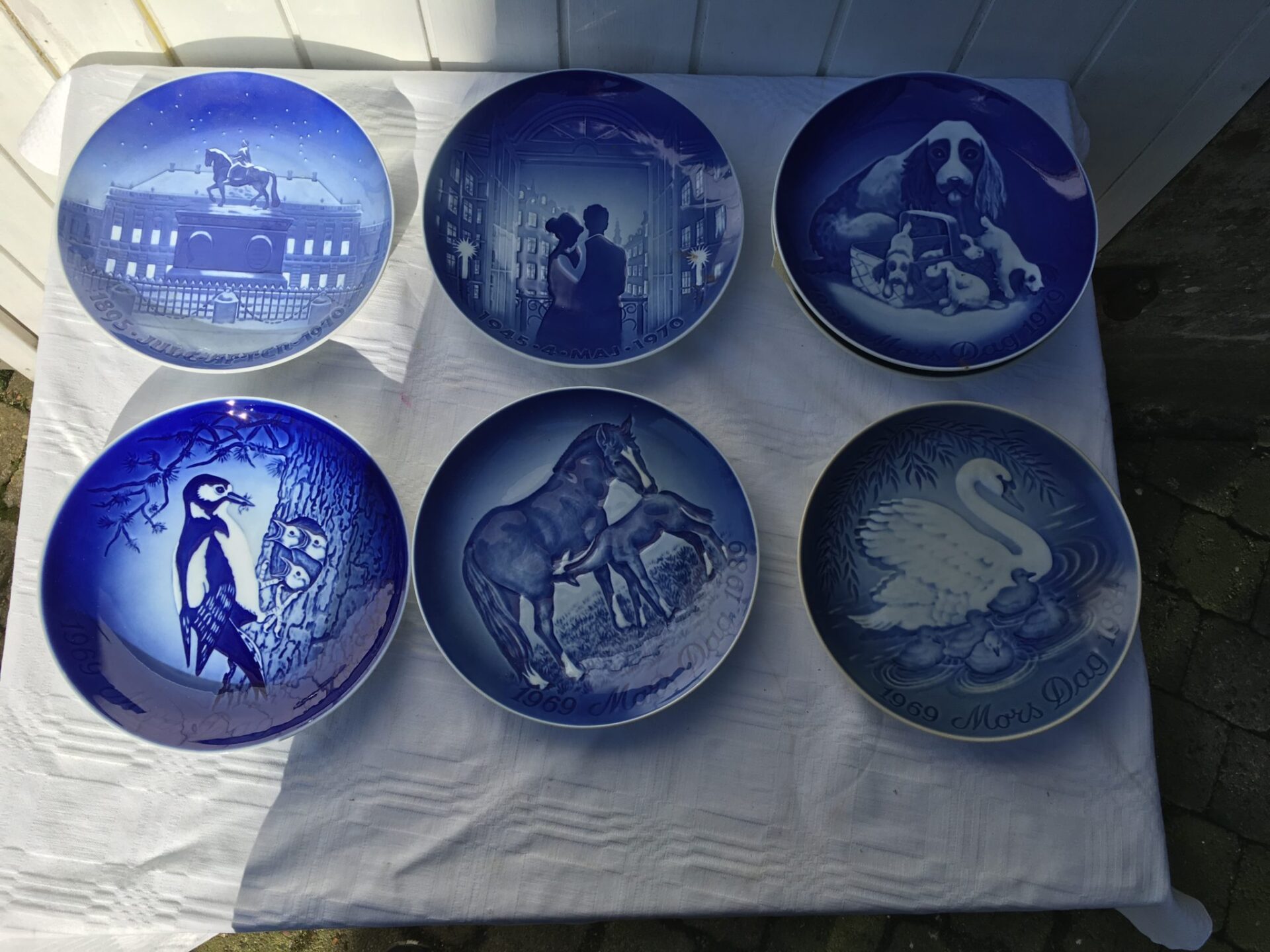 Store B&G Jubilæumsplatter pr. stk 50 kr