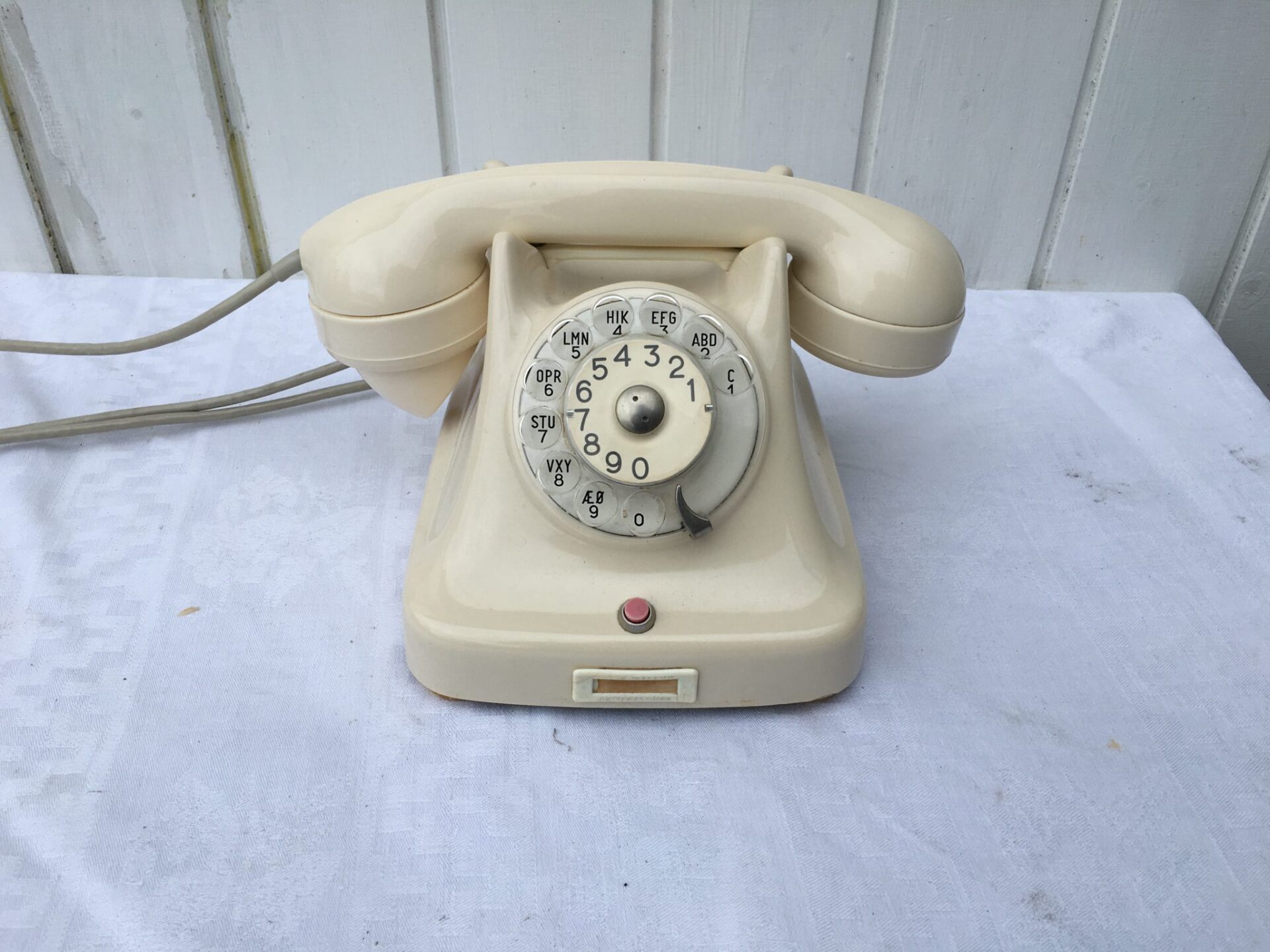 Kristian Kirk drejetelefon 250kr