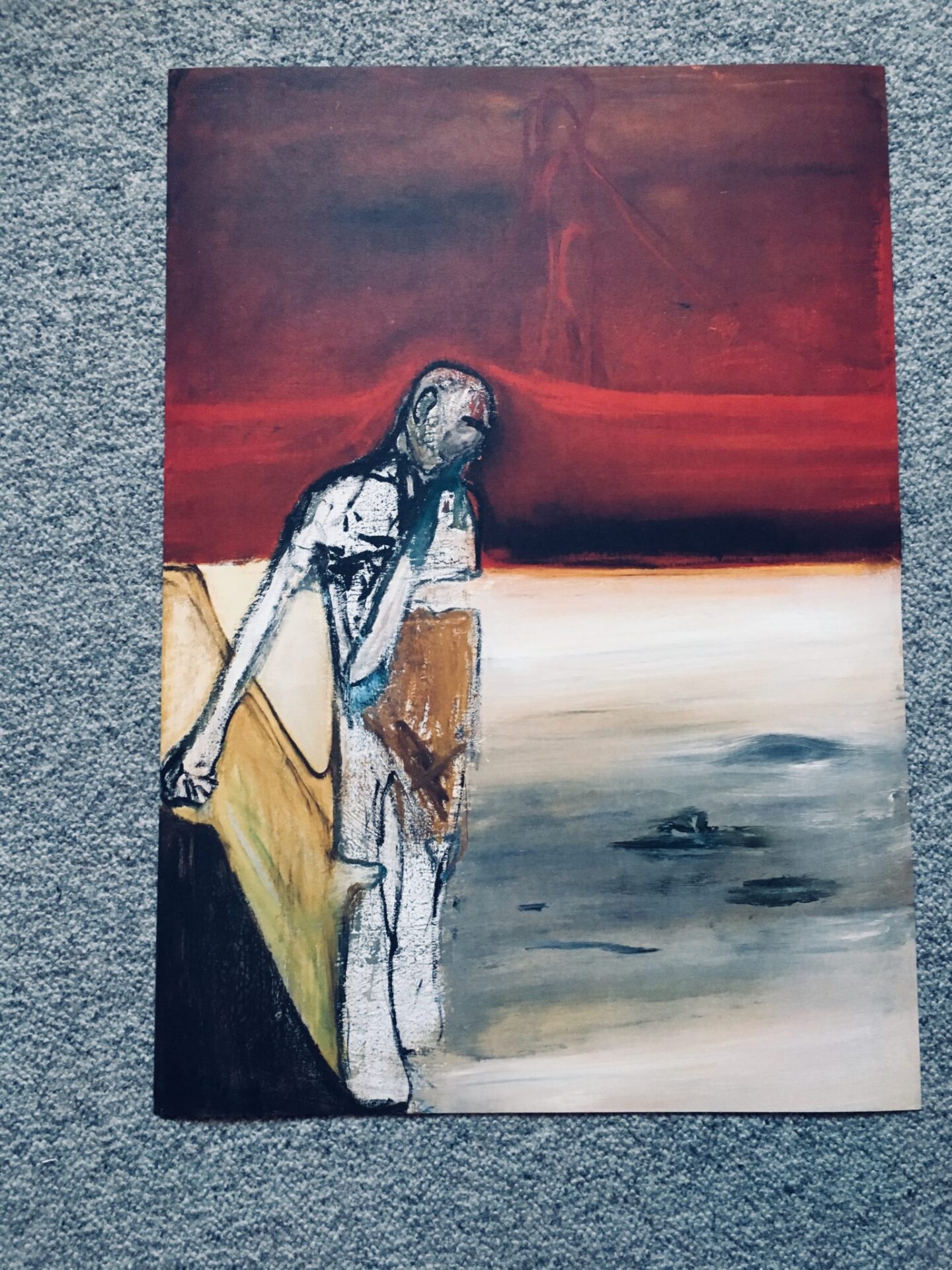 Peter Brandes, Kunsttryk på karton, pris 300 kr