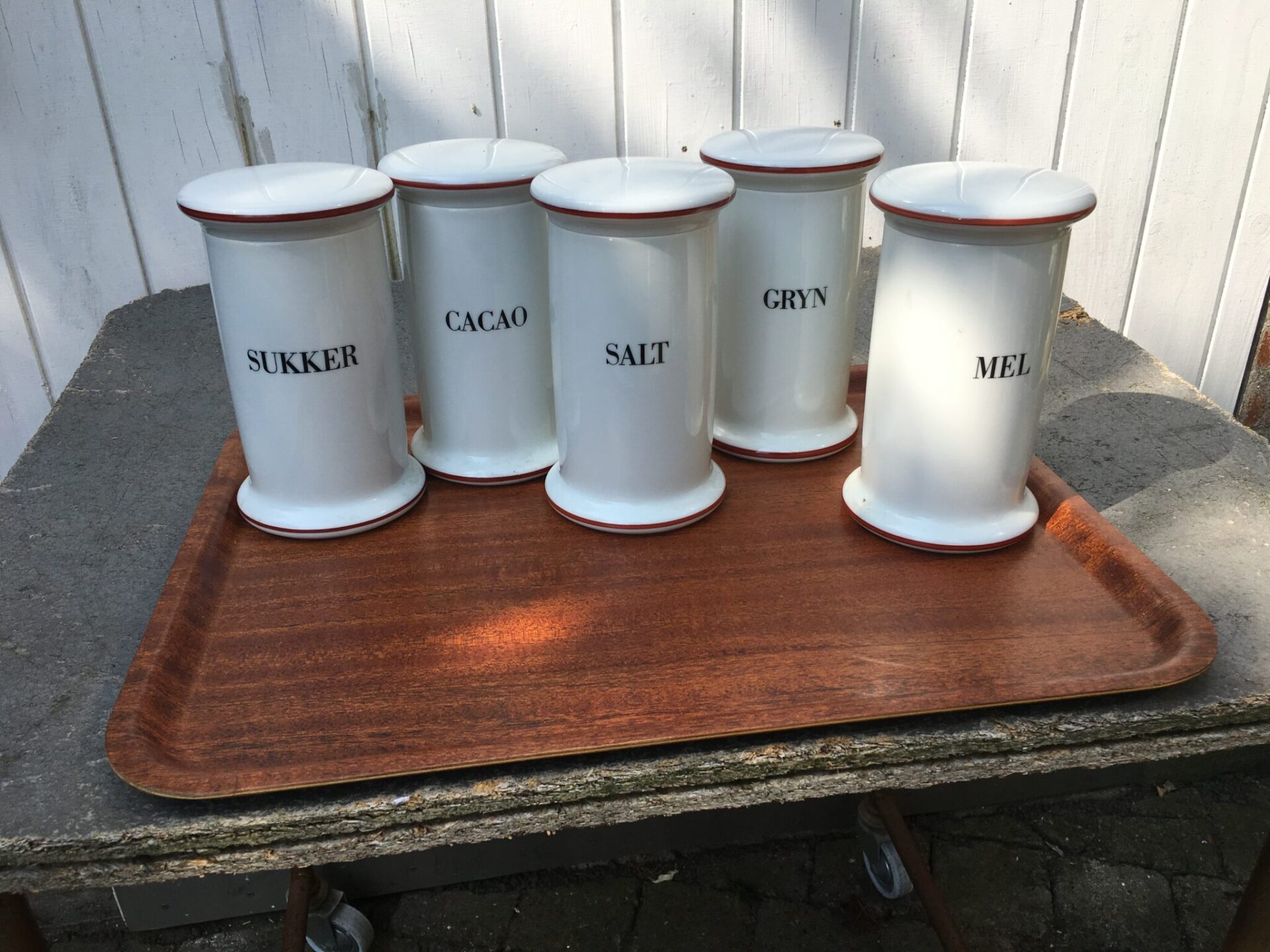 B&G Apotekerserien, store krukker, H=19 cm, pr. stk 200 kr