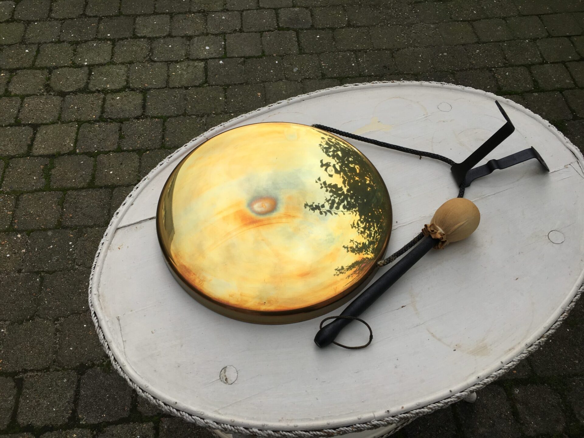Gong Gong, d= 30 cm, god kvalitet, pris 400 kr