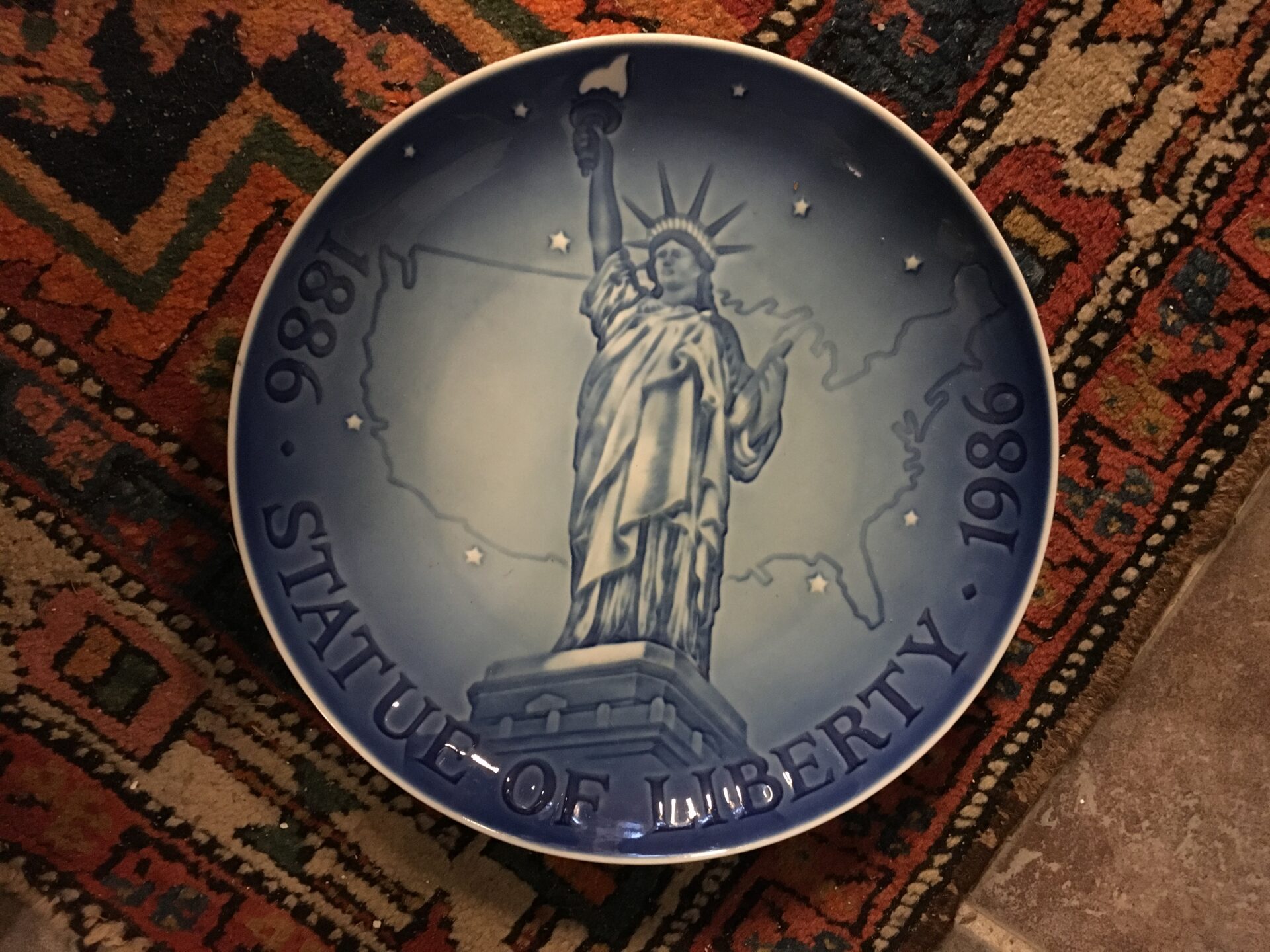 B&G Statue of Liberty 1886-1986, pris 150 kr