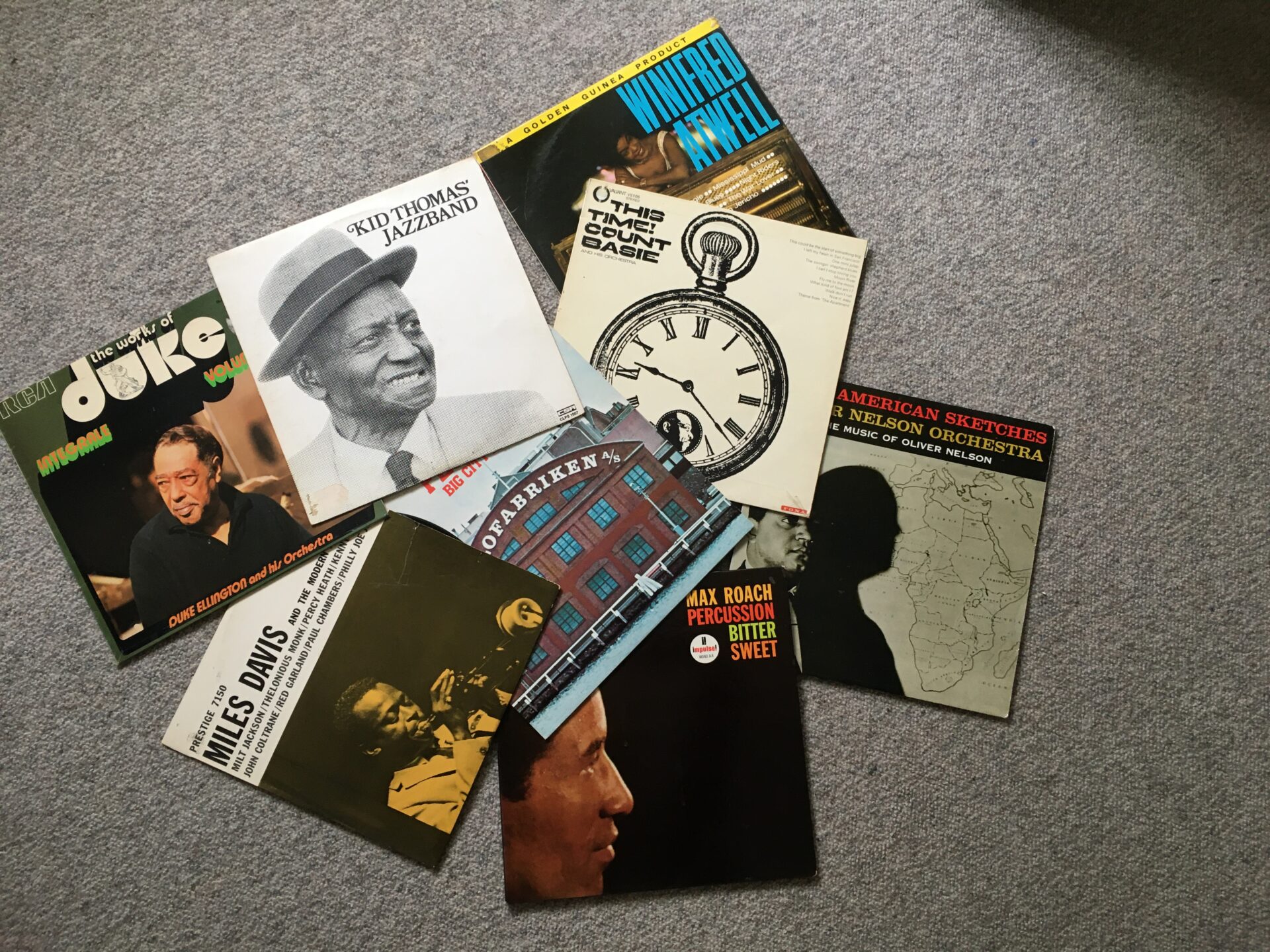 LP-er, Jazz, udpluk af stor samling LP-er med Jazz musik, pr. stk 75 kr