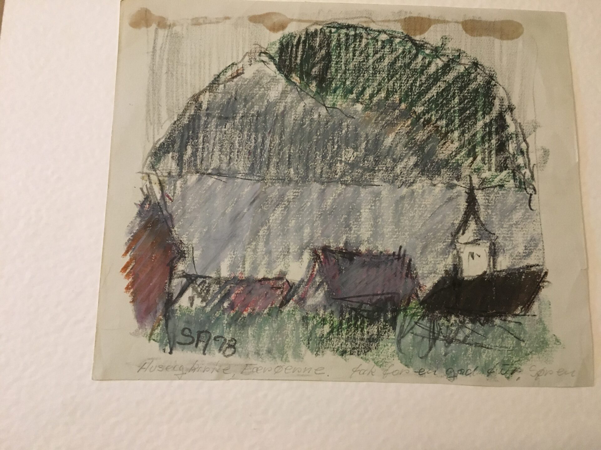 Søren Andersen, Oliekridt, signeret i 78