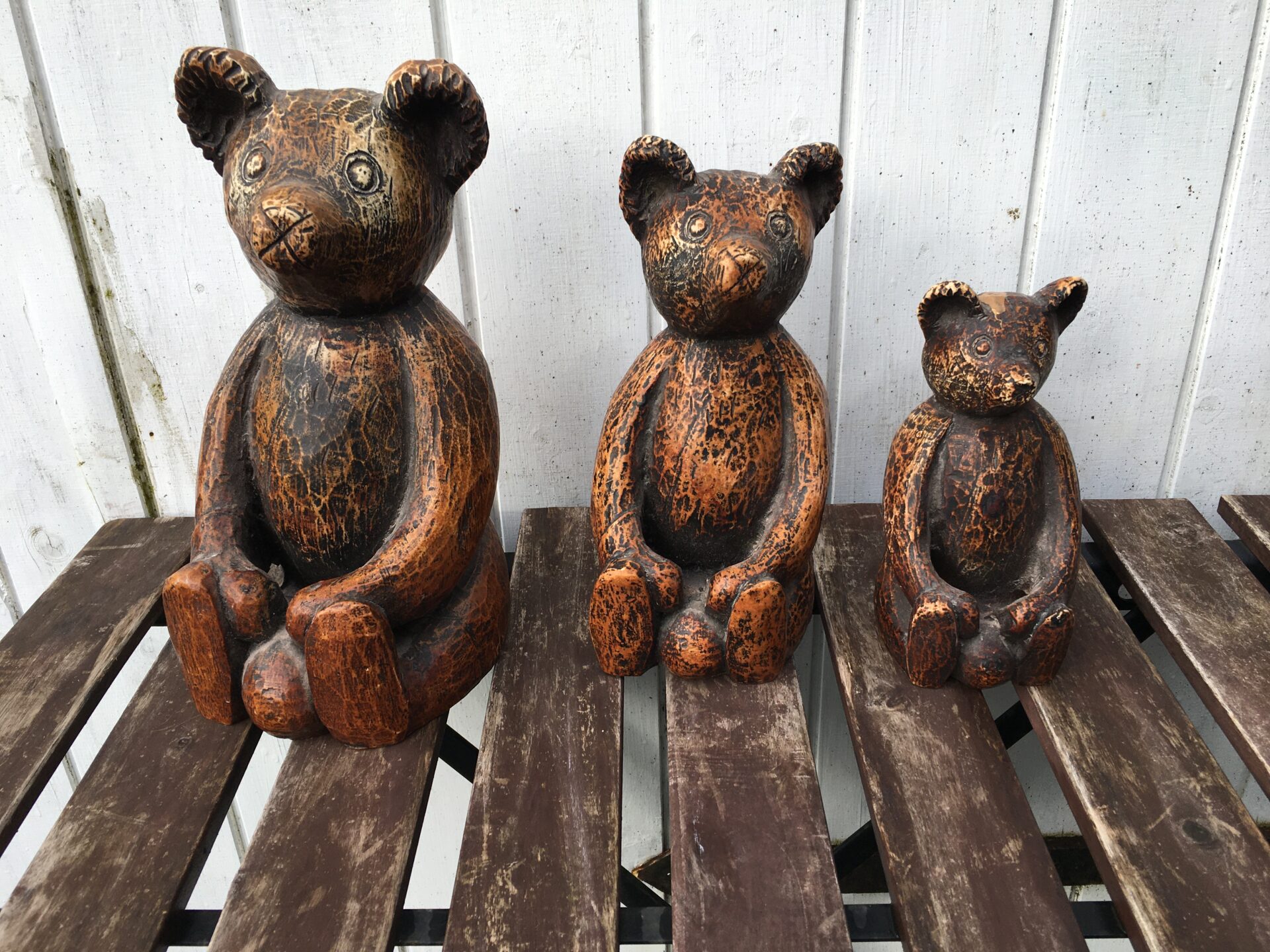 3 stk Stickland Bear, h= 28/22/17 cm, samlet pris 500kr