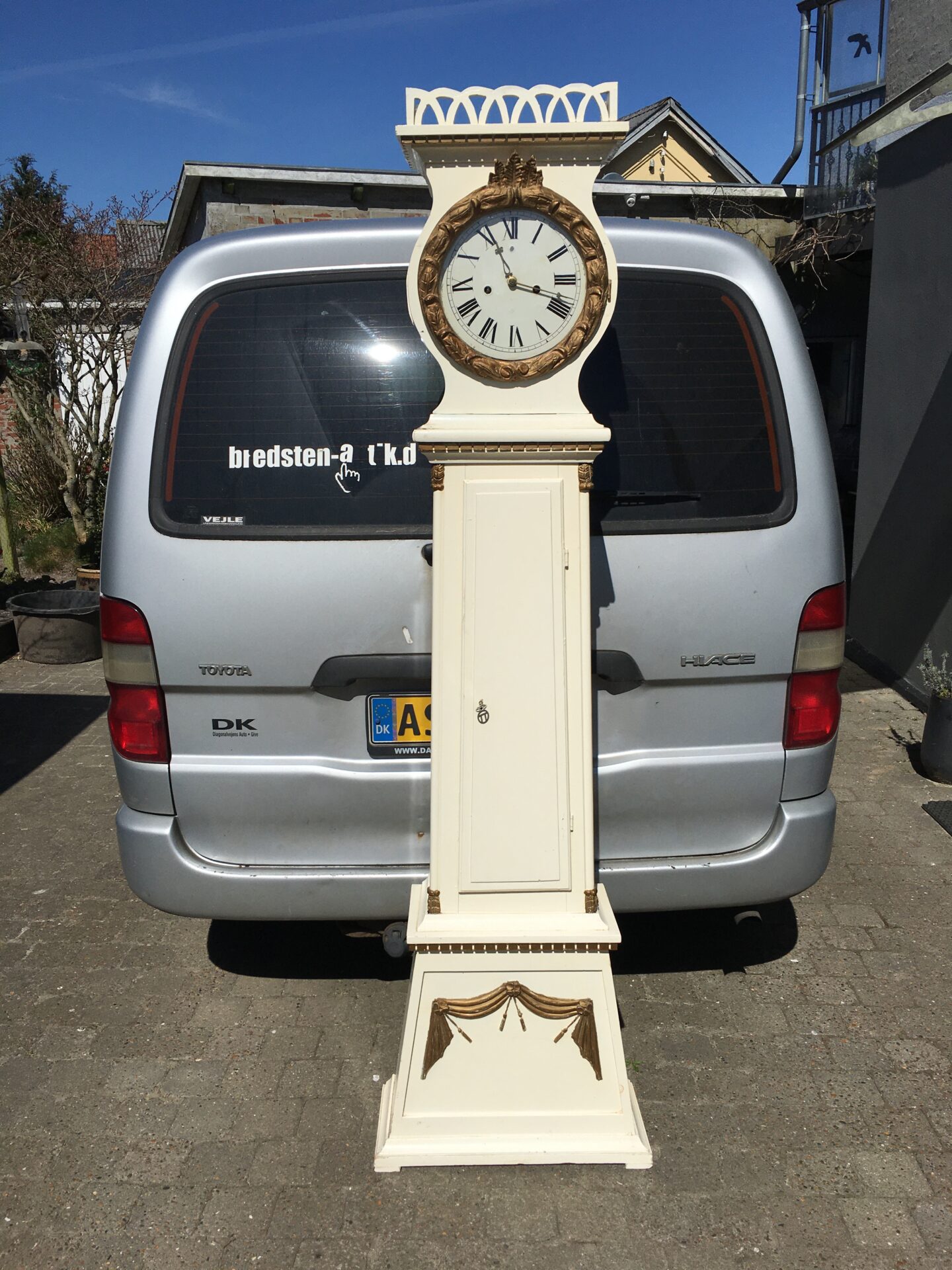 Hun-bornholmerur, h= 2,05 cm, 1800-tallet, velfungerende, pris 500 kr