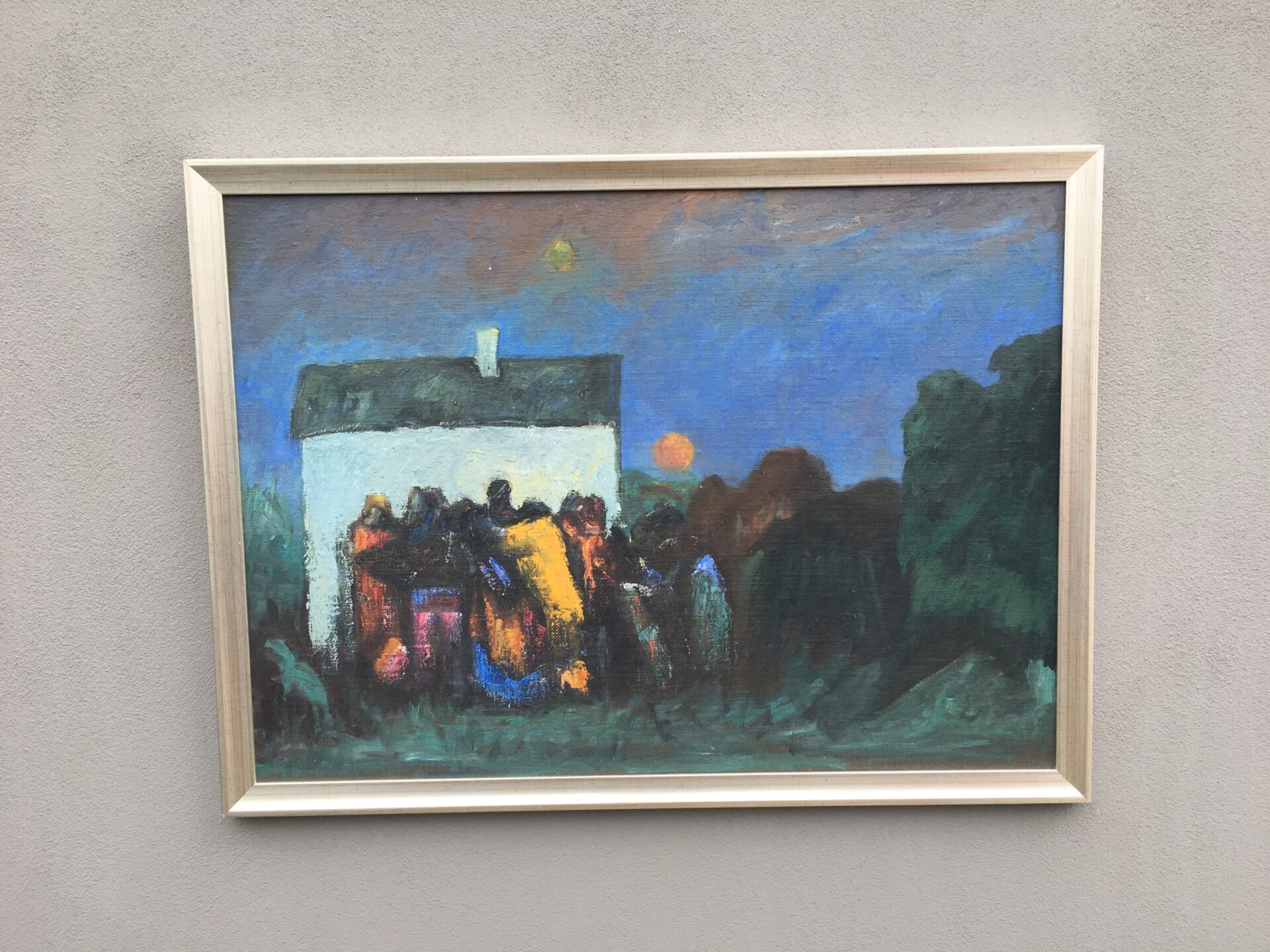 Regnar Jacobsen, Vejle, rammemål 96x72 cm, pris 300kr