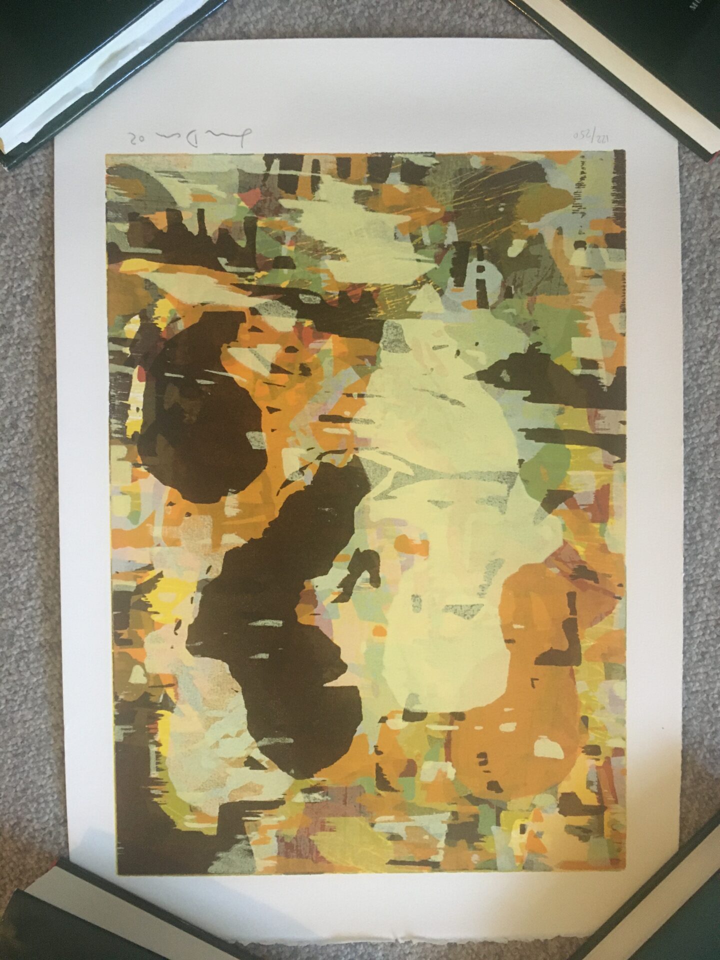 Lars Dan, litografi nr. 122/250, signeret i 02, (rullet) 56x39 cm, pris 300kr