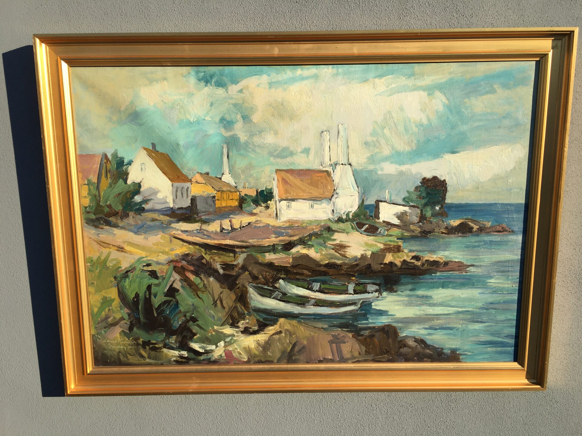 Svend Nielsen, maleri,