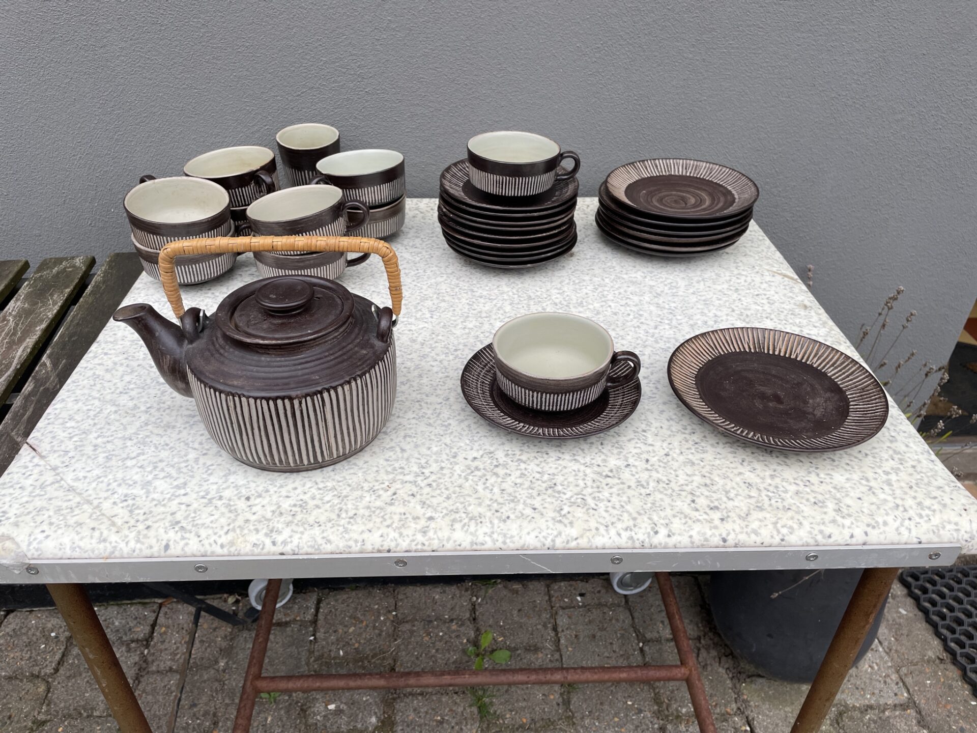 Amazonas, Testel, design Ejner Hellerøe, velholdt. Tekande 300kr