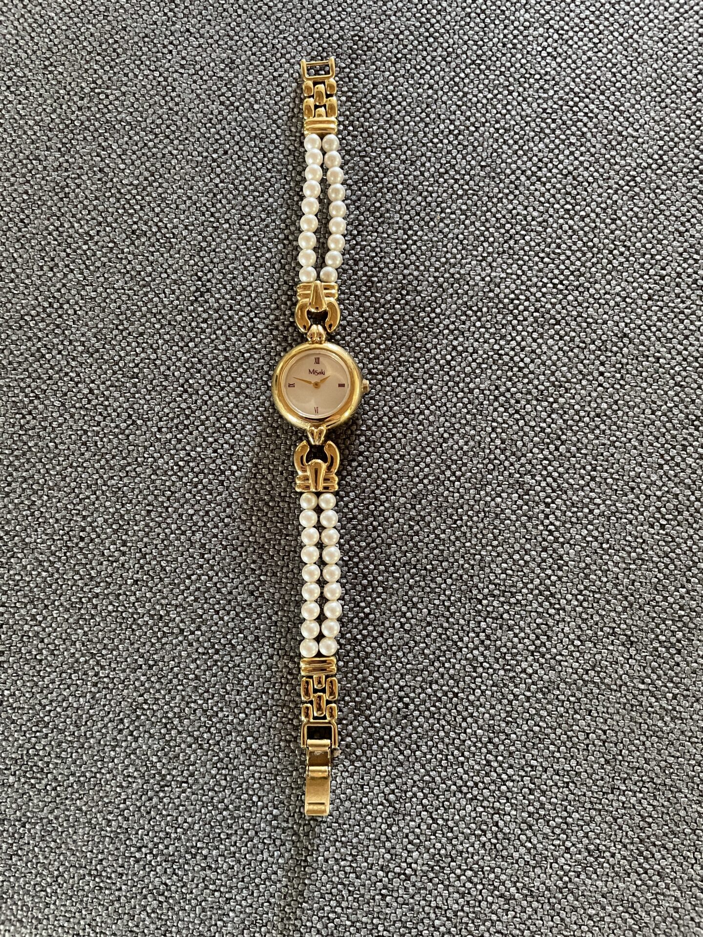 MiSaki, smykkeur med kæde af Japanese pearls, pris 500kr