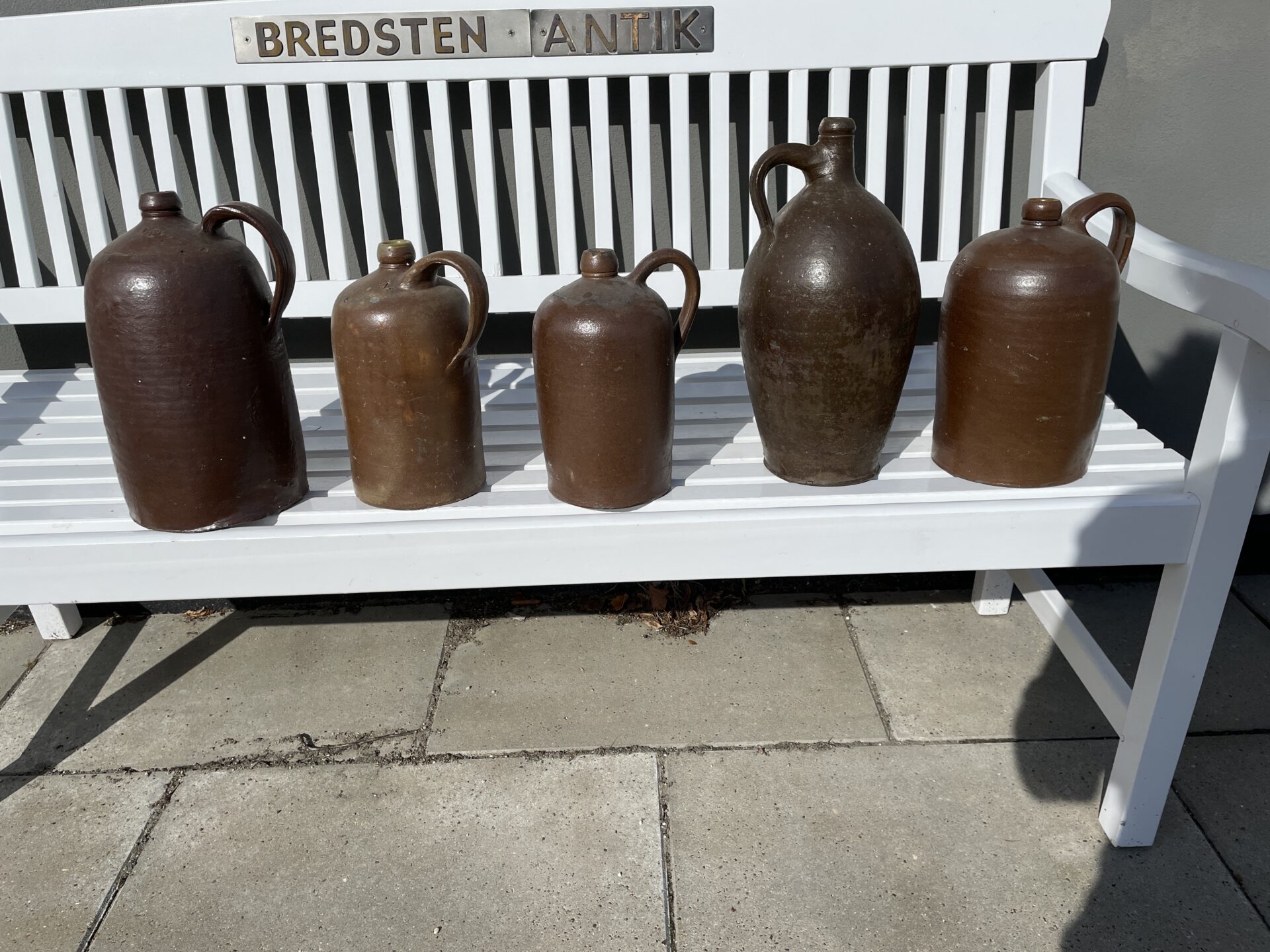 ca 100 år gamle øl/brændevinsdunke, pr stk 200 kr