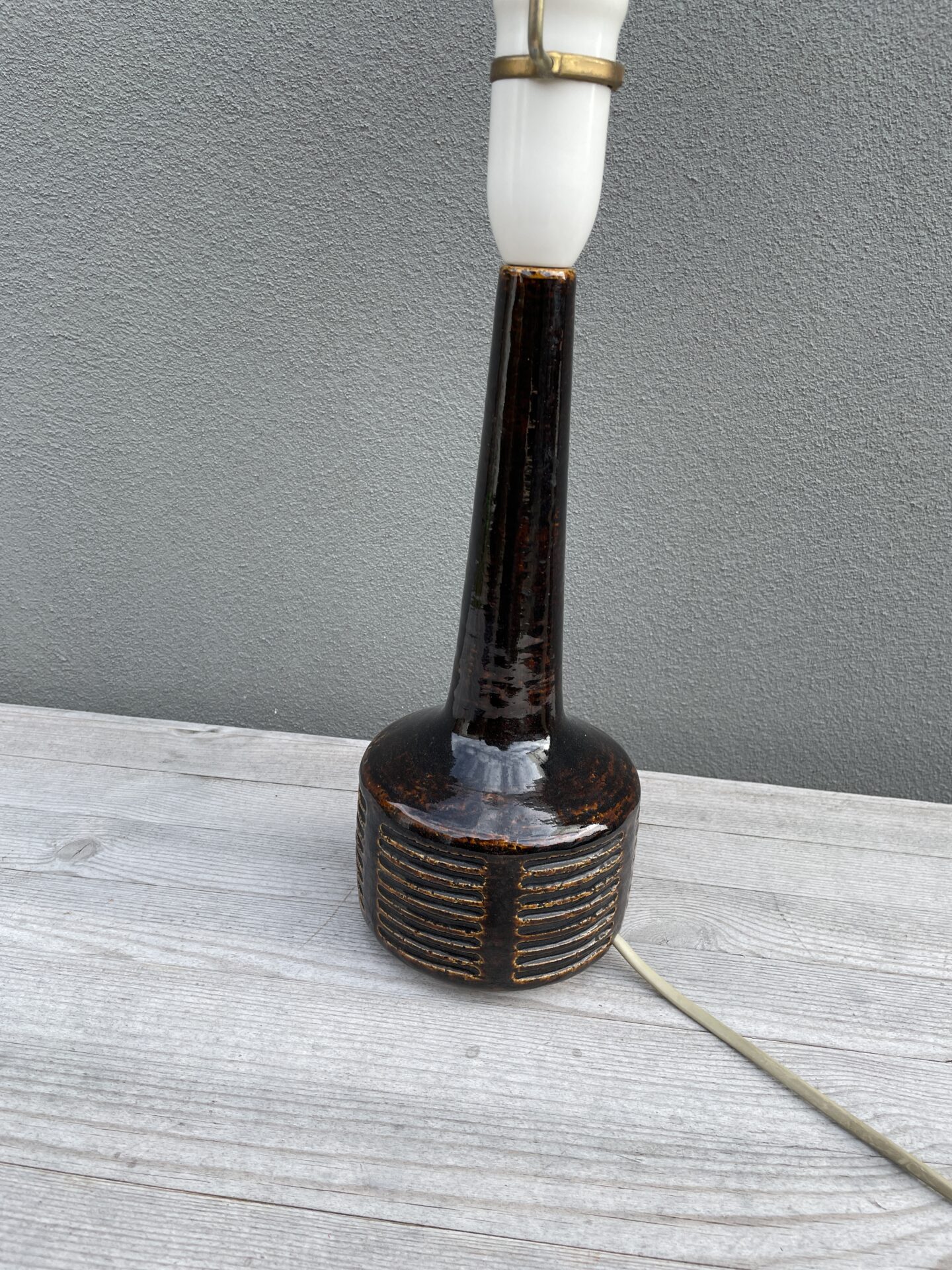 Palshus  bordlampe, højde til overkant fatning=35 cm, pris 800 kr